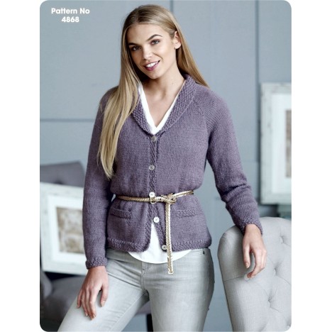 King Cole Strickanleitung (DK) 4868 für Damen