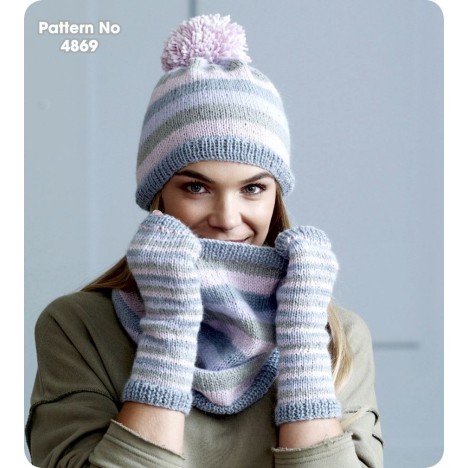 King Cole Strickanleitung (DK) 4869 für Damen