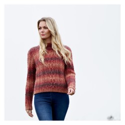 WYS - The Croft Roving - Alana Cabled Sweater