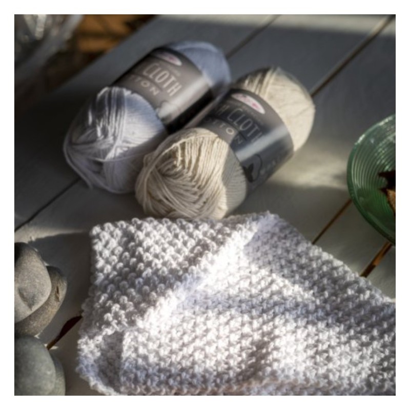 King Cole Big Value Recycled Dishcloth Cotton - Baumwollgarn, nicht nur für Waschlappen und Handtücher