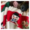 Set für eine Weihnachtsdecke aus King Cole Merino Blend DK