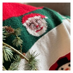 Set für eine Weihnachtsdecke aus King Cole Merino Blend DK