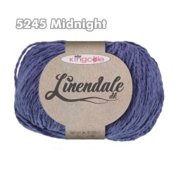 King Cole Linendale DK - unifarbenes, leichtes Baumwoll-Leinen Garn