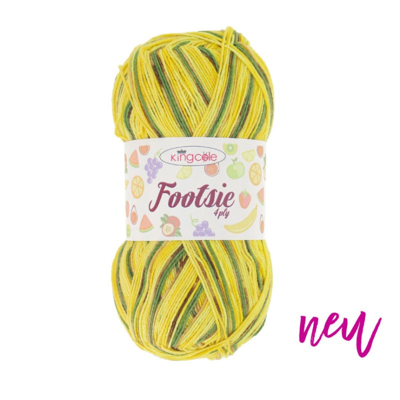 King Cole - Footsie 4ply - Farbenfroh am Fuß