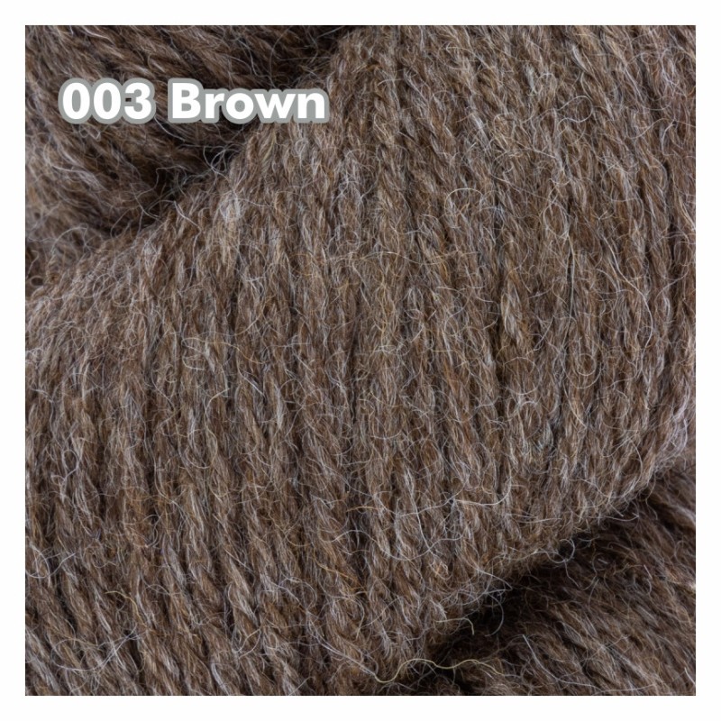 WYS - Bluefaced Leicester ARAN - Natural Collection - Fleece Range - ungefärbte Premium-Wolle