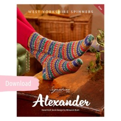 WYS - Stricksocke Alexander- Download Anleitung
