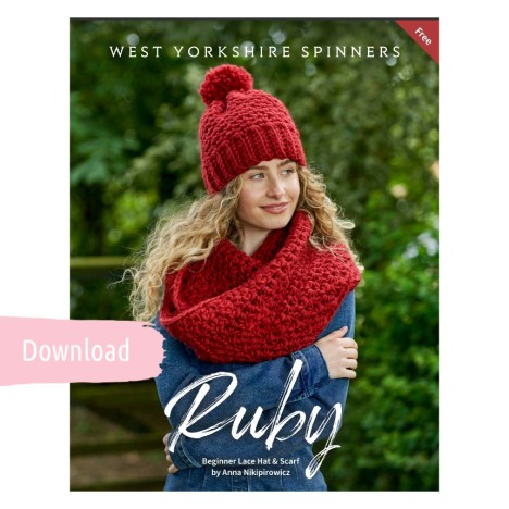 WYS - Häkelmütze und Schal Ruby  - Download Anleitung