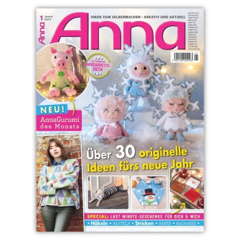 Anna - 1/2024 - Originelle Ideen fürs ganze Jahr! - PRINTVERSION