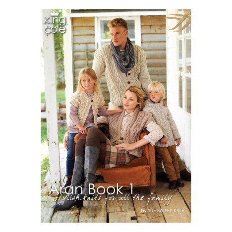 King Cole Aran Buch 1 mit 32 Strickanleitungen (Aran Book 1)