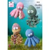 King Cole Strickanleitung 9092 Double Knit "Octopus"
