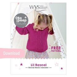 WYS - Lil Rascal Round Neck Sweater - Download Anleitung