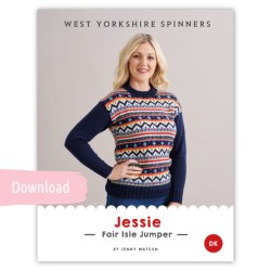 WYS - Jessie Fair Isle Jumper - Download Anleitung