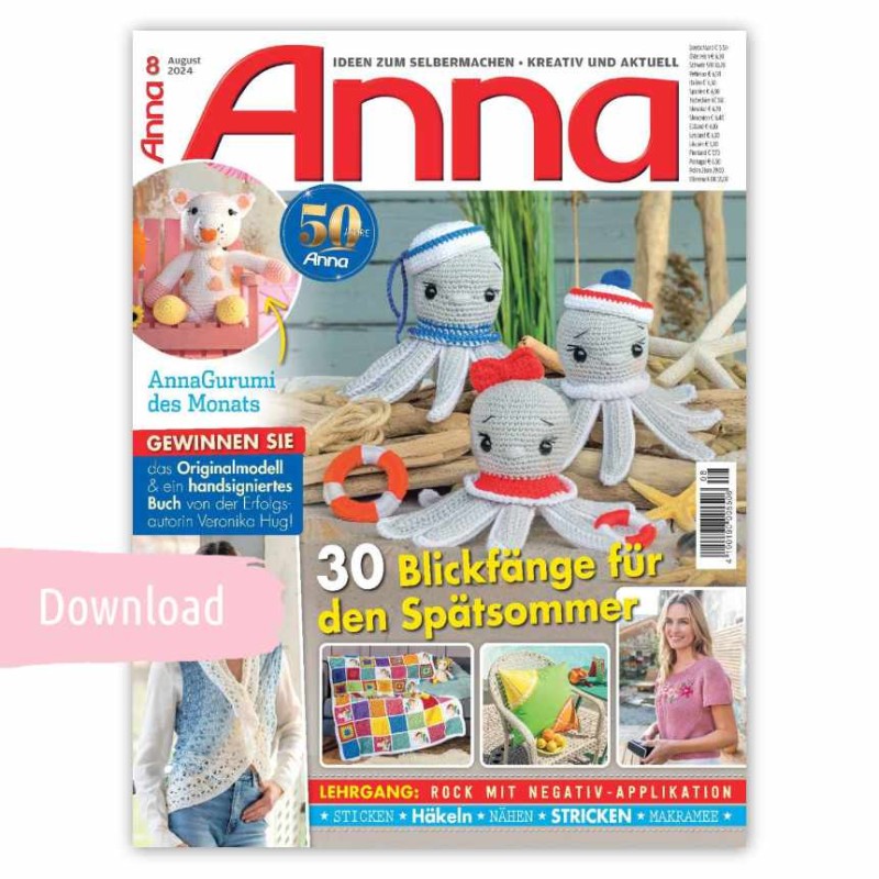 DOWNLOAD Anna - 8/2024 - 30 Blickfänge für den Spätsommer!