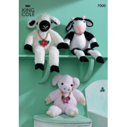 King Cole Cuddles Chunky - Super weiches, flauschiges Garn