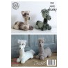 King Cole Häkelanleitung 9081 "Andre, the Alpaca"  für Kuscheltiere und Türstopper