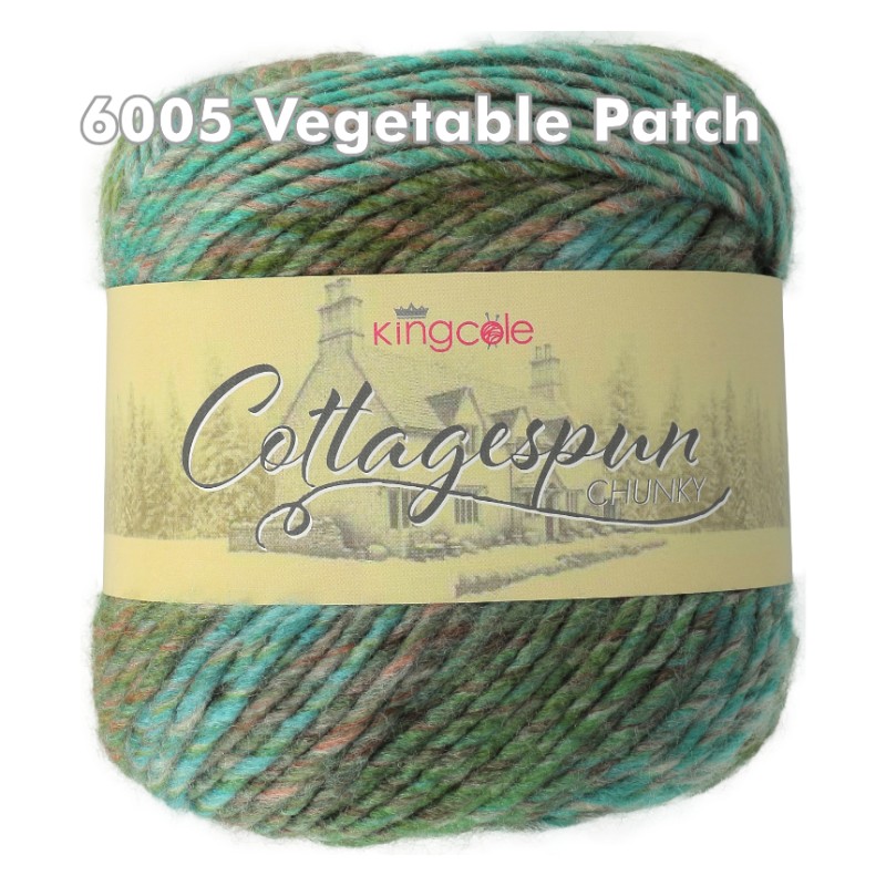 King Cole - Cottagespun Chunky - 150g ländlicher Charme