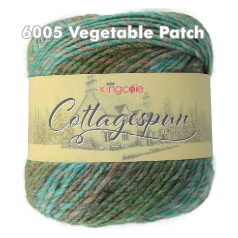 King Cole - Cottagespun Chunky - 150g ländlicher Charme