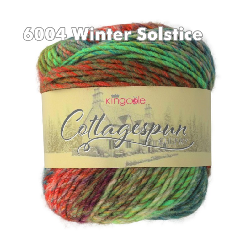 King Cole - Cottagespun Chunky - 150g ländlicher Charme
