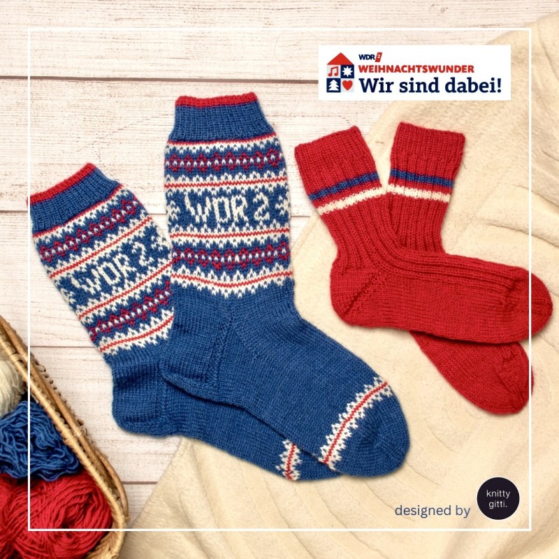 WDR Weihnachtswunder-Socke by knittygitti - Download