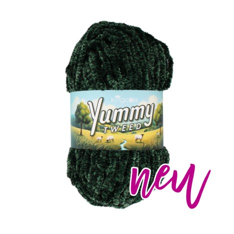 King Cole Yummy Tweed - der besondere Chenille-Genuss!