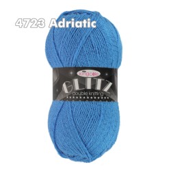 King Cole Glitz DK - Glitzerndes Garn, besonders gut für Weihnachten geeignet