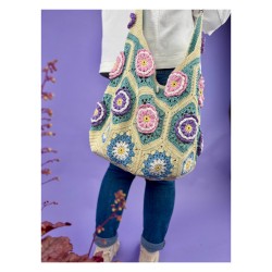 DOWNLOAD - Häkelanleitung Flower Hexie Beach Bag von Wonder Crochet