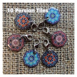 Emma Ball - Maschenmarkierer mit Karabiner - Crochet Marker