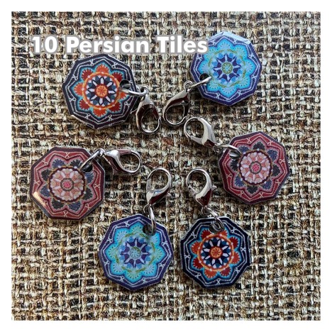 Emma Ball - Maschenmarkierer mit Karabiner - Crochet Marker