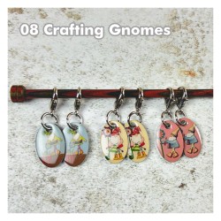 Emma Ball - Maschenmarkierer mit Karabiner - Crochet Marker