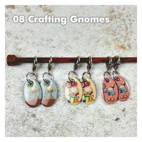 Emma Ball - Maschenmarkierer mit Karabiner - Crochet Marker