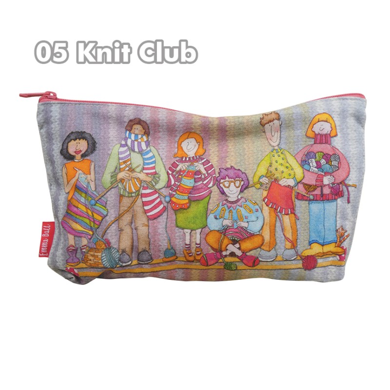 Emma Ball - Tasche mit Reißverschluss - Zipped Pouche