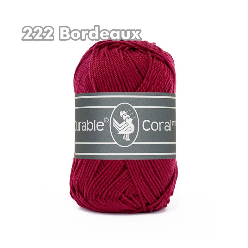 Durable - Coral mini - große Auswahl in kleinen Knäulen!