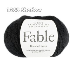 WYS - Fable Aran - Falklandwolle, Britisch Alpaka und Britisch Mohair