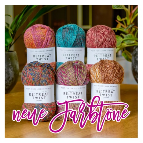 West Yorkshire Spinners - Signature 4ply - Cocktail Range - Garn in frischen Cocktail-Farben
