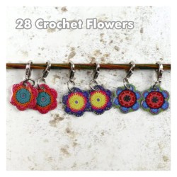 Emma Ball - Maschenmarkierer mit Karabiner - Crochet Marker