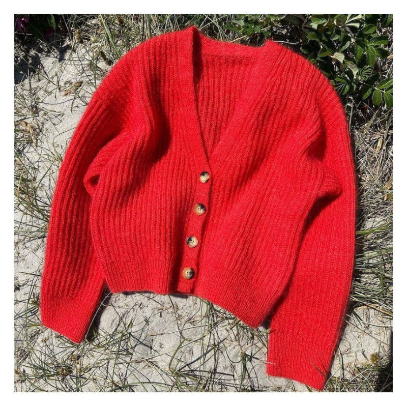 PetiteKnit - Strickanleitung Agnete Cardigan - Printversion