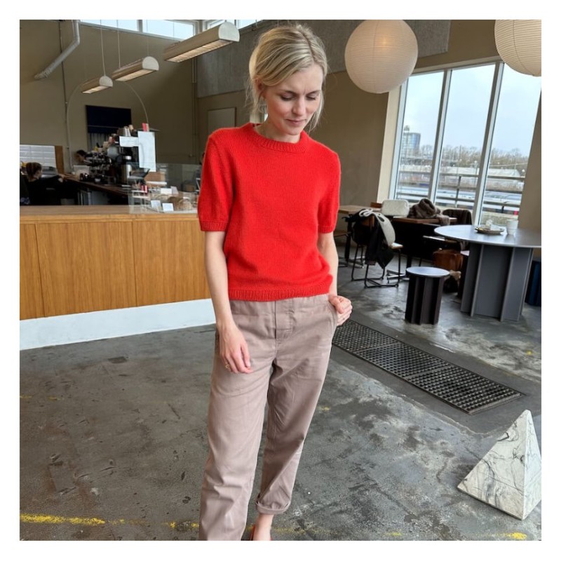 PetiteKnit - Strickanleitung Poppy Tee - Printversion
