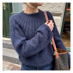 PetiteKnit - Strickanleitung Sunday Sweater Mohair Edition - Printversion