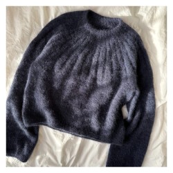 PetiteKnit - Strickanleitung Sunday Sweater Mohair Edition - Printversion
