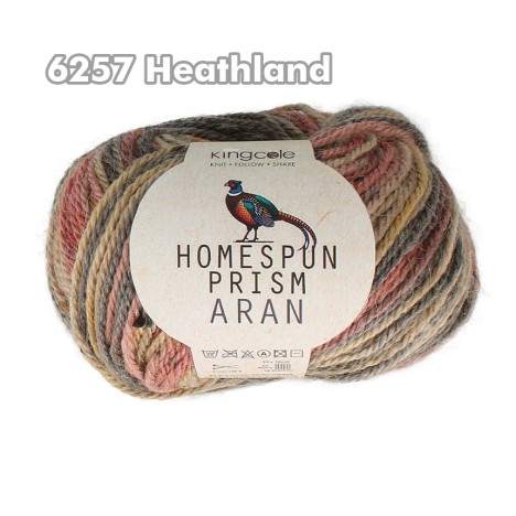 King Cole Homespun Prism Aran - Merino & Alpaca