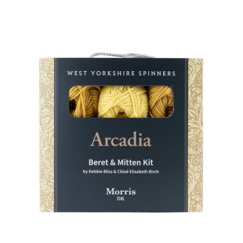 WYS - Strick-Set für Handschuhe und Barett "Arcadia" mit Morris DK