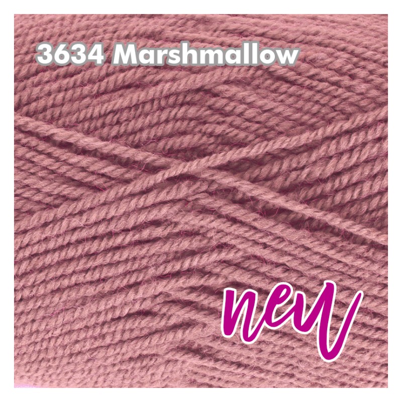 King Cole Fashion Aran 100 - ein Woll-Mischgarn in Uni-Farben oder mit Tweed-Effekt