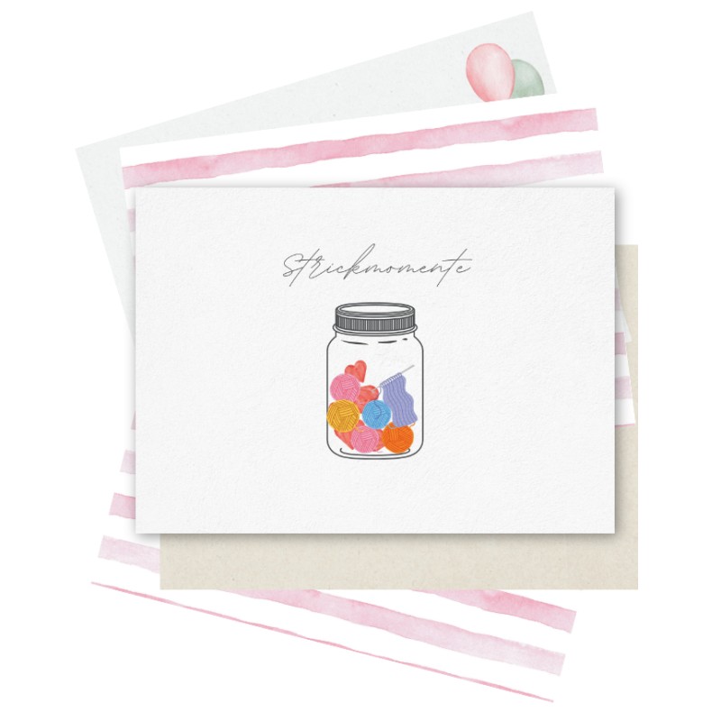 Woolhouse Postkarten 5er Set - Liebe