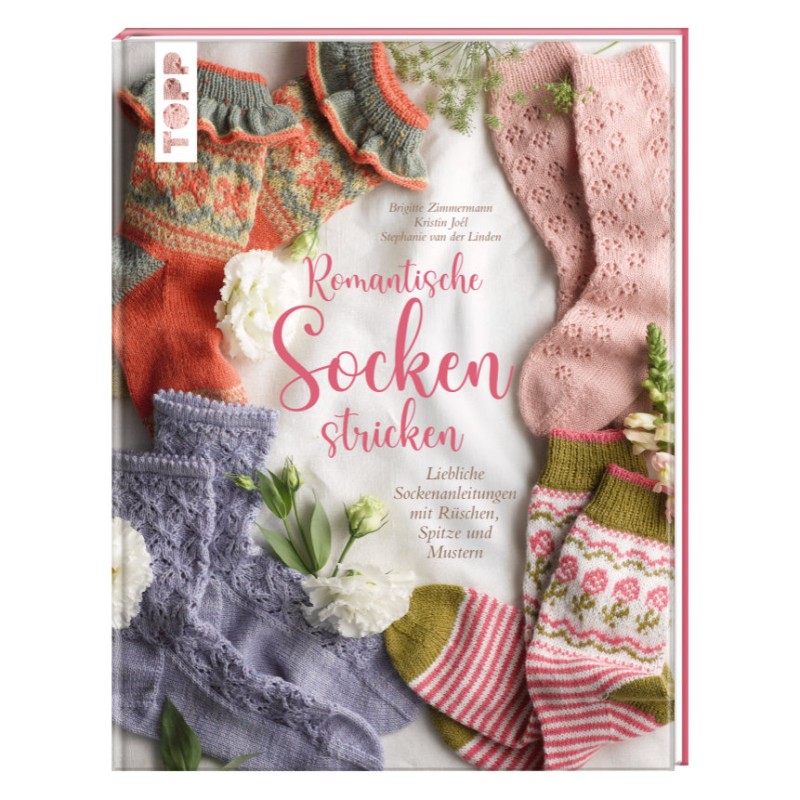 Anleitungsbuch "Romantische Socken stricken" von Kristin Joél, Brigitte Zimmermann, Stephanie van der Linden