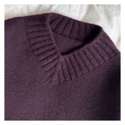 Strickanleitung PetiteKnit - Hannah Sweater V-neck
