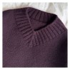 Strickanleitung PetiteKnit - Hannah Sweater V-neck