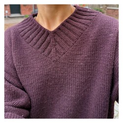 Strickanleitung PetiteKnit - Hannah Sweater V-neck