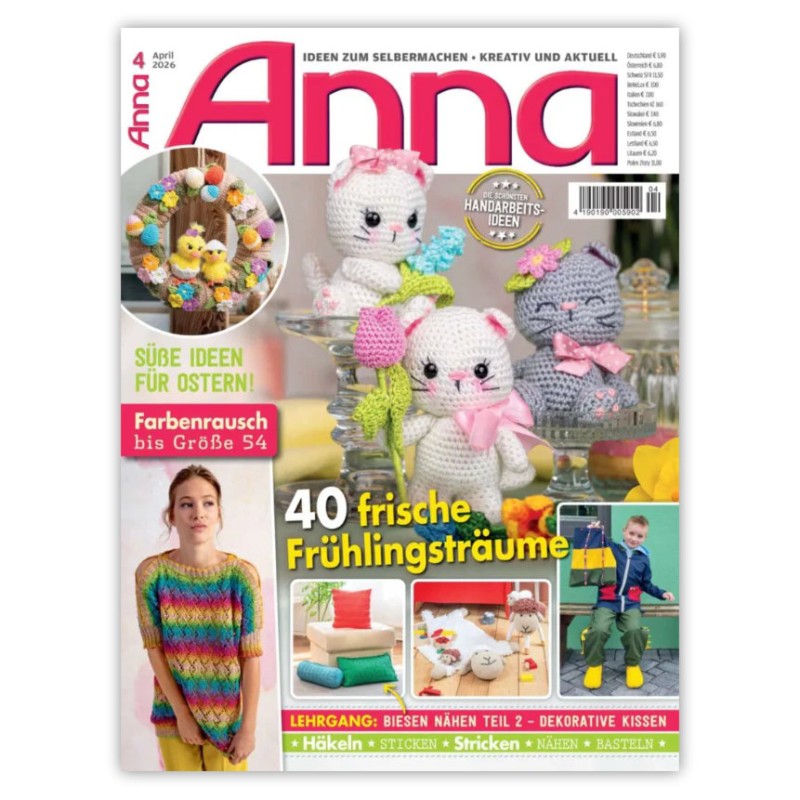 Anna 04/2026 - PRINTVERSION - 40 frische Frühlingsträume!