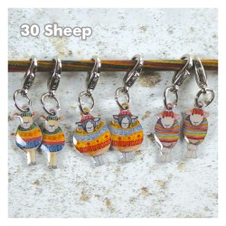 Emma Ball - Maschenmarkierer mit Karabiner - Crochet Marker