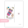 DOWNLOAD - Strickanleitung Mustermix-Socke mit Cotton Socks 4ply